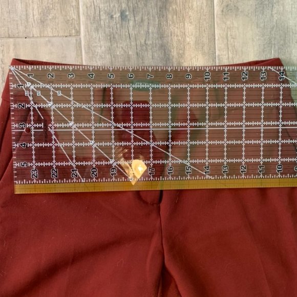 Ann Taylor Brick Red Trouser - Picture 4 of 5